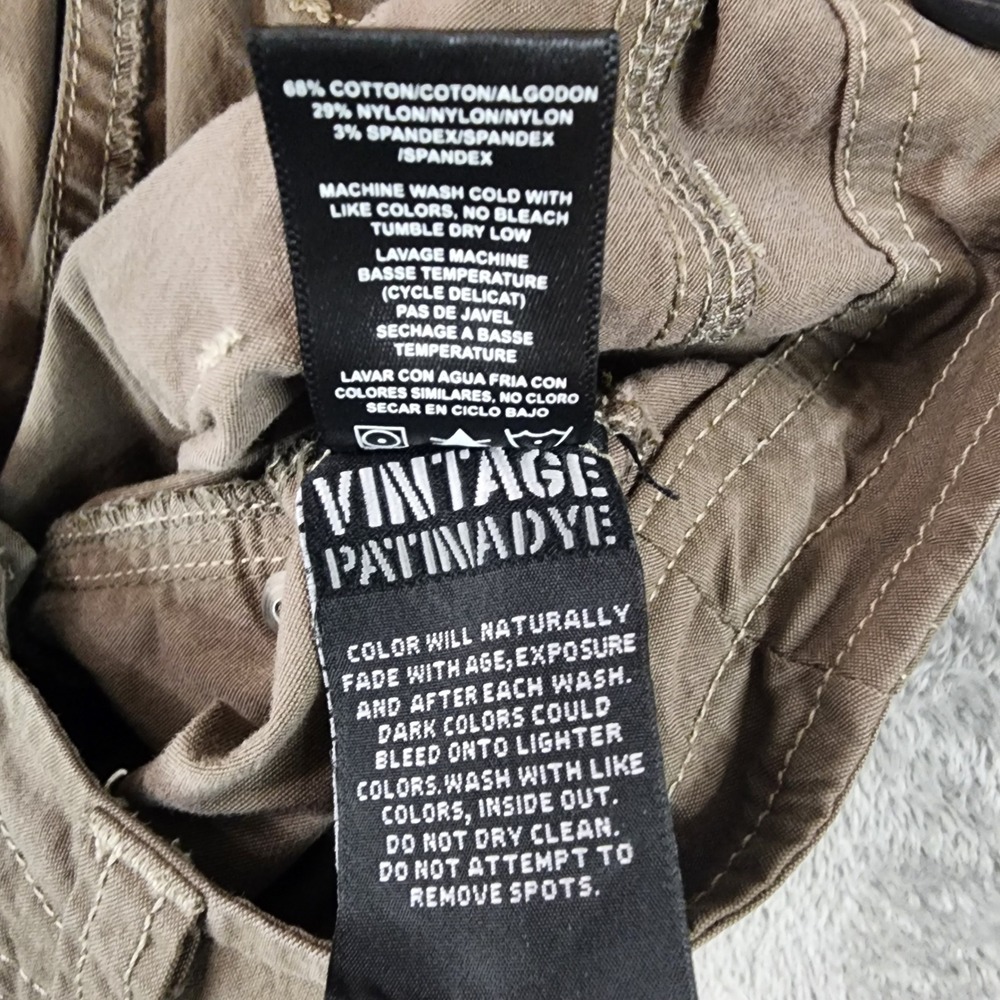Kuhl Cargo Pants Womens 8 Reg Brown Vintage Patina Dye Stretch Hiking‎ Outdoor - Picture 9 of 13